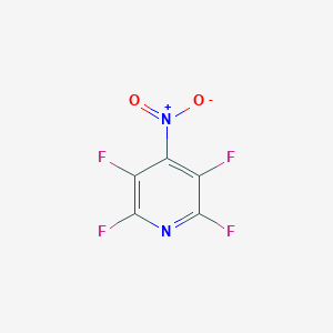 molecular formula C5F4N2O2 B1626608 2,3,5,6-四氟-4-硝基吡啶 CAS No. 3511-89-5