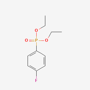 molecular formula C10H14FO3P B1626609 Diethyl (4-fluorophenyl)phosphonate CAS No. 310-40-7