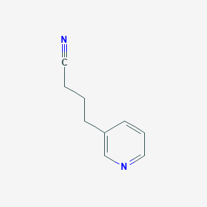 molecular formula C9H10N2 B1626613 3-Pyridinebutanenitrile CAS No. 27678-09-7