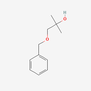 molecular formula C11H16O2 B1626616 1-(Benzyloxy)-2-methylpropan-2-ol CAS No. 91968-72-8