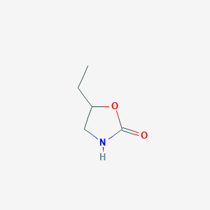 molecular formula C5H9NO2 B1626622 5-Ethyl-2-oxazolidinone CAS No. 25664-78-2