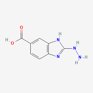 2-Hydrazinyl-1H-benzimidazole-6-carboxylic acid