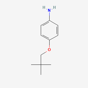 molecular formula C11H17NO B1626633 4-(Neopentyloxy)aniline CAS No. 62517-38-8