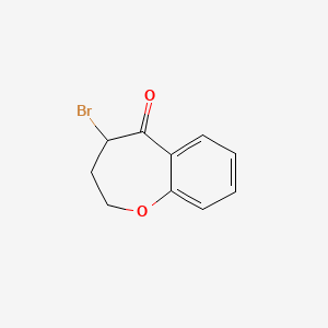 4-Bromo-3,4-dihydro-2H-benzo[b]oxepin-5-one
