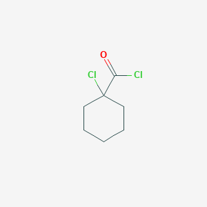 molecular formula C7H10Cl2O B1626661 1-Chloro-cyclohexanecarbonyl chloride CAS No. 52831-99-9