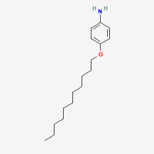 molecular formula C17H29NO B1626664 p-Undecyloxyaniline CAS No. 57736-32-0