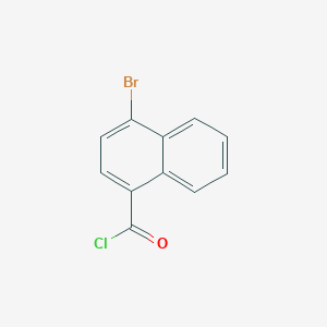 molecular formula C11H6BrClO B1626672 4-Bromonaphthalene-1-carbonyl chloride CAS No. 87700-65-0