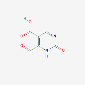 4-Acetyl-2-hydroxypyrimidine-5-carboxylic acid