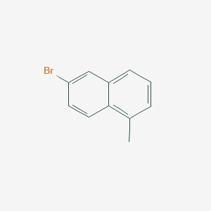 molecular formula C11H9B B1626692 6-Bromo-1-methylnaphthalene CAS No. 86456-68-0
