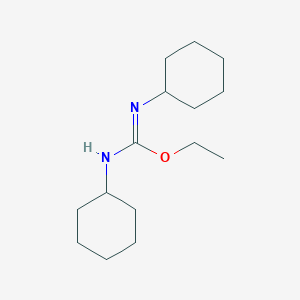 Ethyl N,N'-dicyclohexylcarbamimidate