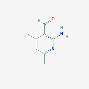 2-Amino-4,6-dimethylpyridine-3-carbaldehyde
