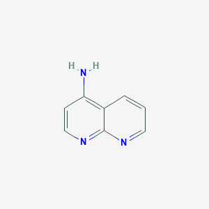 molecular formula C8H7N3 B1626705 1,8-Naphthyridin-4-amine CAS No. 54569-30-1