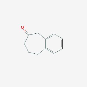 molecular formula C11H12O B1626717 8,9-二氢-5H-苯并[7]茚-6(7H)-酮 CAS No. 34663-15-5