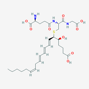molecular formula C30H47N3O9S B162672 11-trans-Leukotriene C4 CAS No. 74841-69-3