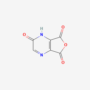 molecular formula C6H2N2O4 B1626724 Furo[3,4-b]pyrazine-2,5,7(1H)-trione CAS No. 73403-50-6