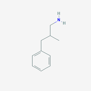 molecular formula C10H15N B1626729 2-Methyl-3-phenylpropan-1-amine CAS No. 77916-78-0