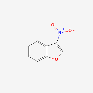 molecular formula C8H5NO3 B1626731 3-硝基苯并呋喃 CAS No. 75420-78-9
