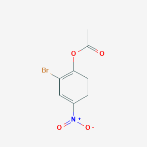 molecular formula C8H6BrNO4 B1626732 2-Bromo-4-nitrophenyl acetate CAS No. 63801-96-7