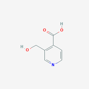 B1626736 3-(Hydroxymethyl)isonicotinic acid CAS No. 81113-13-5