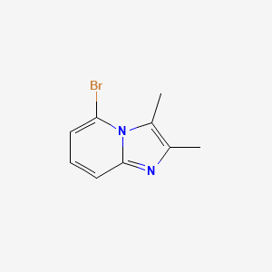 molecular formula C9H9BrN2 B1626741 5-Bromo-2,3-dimethylimidazo[1,2-a]pyridine CAS No. 69214-17-1