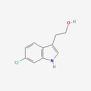 molecular formula C10H10ClNO B1626752 2-(6-Chloro-1H-indol-3-yl)ethanol CAS No. 41340-35-6