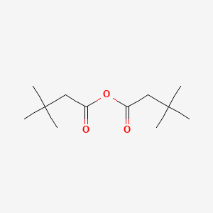 molecular formula C12H22O3 B1626782 3,3-Dimethylbutanoic anhydride CAS No. 38965-26-3