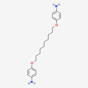 molecular formula C22H32N2O2 B1626786 4,4'-(1,10-Decanediyl)dioxydianiline CAS No. 38324-63-9