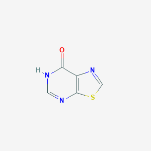 molecular formula C5H3N3OS B1626796 Thiazolo[5,4-d]pyrimidin-7-ol CAS No. 5021-50-1