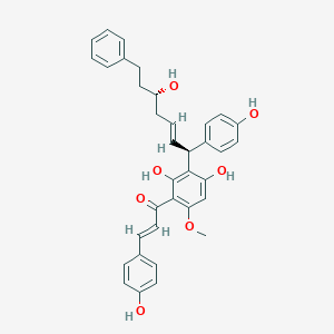 molecular formula C35H34O7 B016268 Calyxin H 