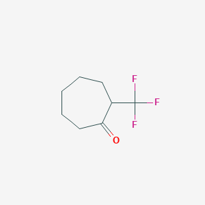 molecular formula C8H11F3O B1626807 2-Trifluoromethylcycloheptanone CAS No. 60719-13-3