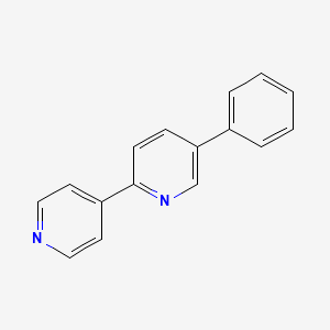 molecular formula C16H12N2 B1626808 5-Phenyl-2,4'-bipyridine CAS No. 340026-72-4