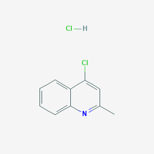 molecular formula C10H9Cl2N B1626819 4-Chloro-2-methylquinoline hydrochloride CAS No. 83260-96-2