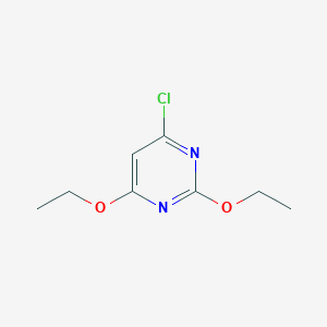 molecular formula C8H11ClN2O2 B1626846 4-Chloro-2,6-diethoxypyrimidine CAS No. 93232-55-4