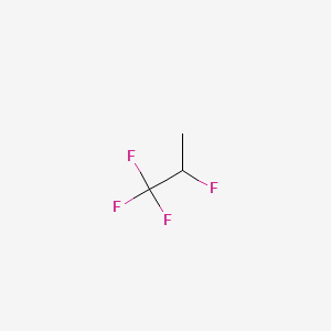 molecular formula C3H4F4 B1626849 1,1,1,2-Tetrafluoropropane CAS No. 421-48-7