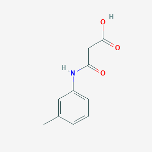 molecular formula C10H11NO3 B1626859 3-[(3-甲基苯基)氨基]-3-氧代丙酸 CAS No. 95262-00-3