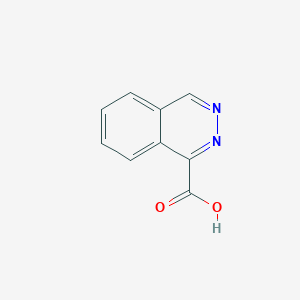 molecular formula C9H6N2O2 B1626860 Phthalazine-1-carboxylic acid CAS No. 801161-36-4