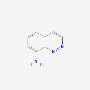 molecular formula C8H7N3 B1626861 Cinnolin-8-amine CAS No. 21905-84-0
