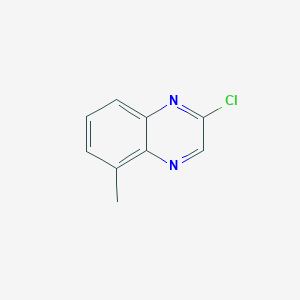 molecular formula C9H7ClN2 B1626864 2-氯-5-甲基喹喔啉 CAS No. 61148-17-2