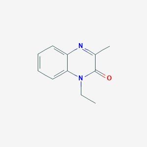 molecular formula C11H12N2O B1626878 1-ethyl-3-methylquinoxalin-2(1H)-one CAS No. 73148-14-8