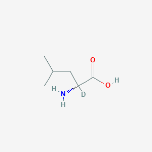 molecular formula C6H13NO2 B1626881 D-Leucine-2-d1 CAS No. 89836-92-0