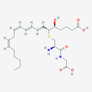 molecular formula C25H40N2O6S B162689 白三烯D4 CAS No. 73836-78-9