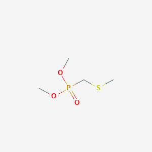 molecular formula C4H11O3PS B1626890 Dimethyl [(methylsulfanyl)methyl]phosphonate CAS No. 25508-32-1