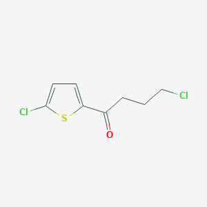4-Chloro-1-(5-chlorothiophen-2-yl)butan-1-one