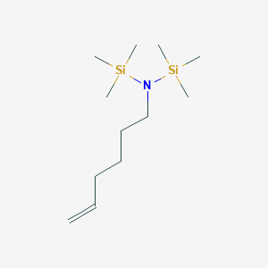N-(Hex-5-en-1-yl)-1,1,1-trimethyl-N-(trimethylsilyl)silanamine