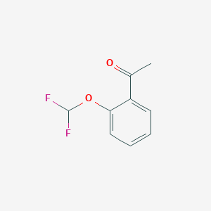 molecular formula C9H8F2O2 B162690 2'-(Difluoromethoxy)acetophenone CAS No. 127842-55-1