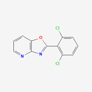 2-(2,6-Dichlorophenyl)oxazolo[4,5-b]pyridine
