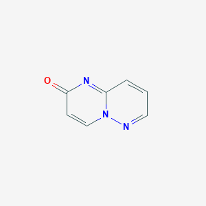 molecular formula C7H5N3O B1626902 2H-Pyrimido[1,2-b]pyridazin-2-one CAS No. 30247-55-3