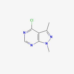 4-chloro-1,3-dimethyl-1H-pyrazolo[3,4-d]pyrimidine