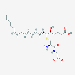 molecular formula C25H40N2O6S B162691 11-反式-LTD4 CAS No. 79768-40-4