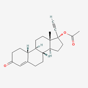 molecular formula C22H28O3 B1626918 Norethindrone acetate CAS No. 38673-38-0